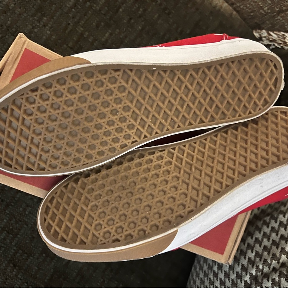 Red Vans - Picture 3 of 4